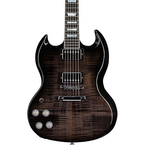 Gibson SG Modern Left-Handed Electric Guitar Trans Black Fade