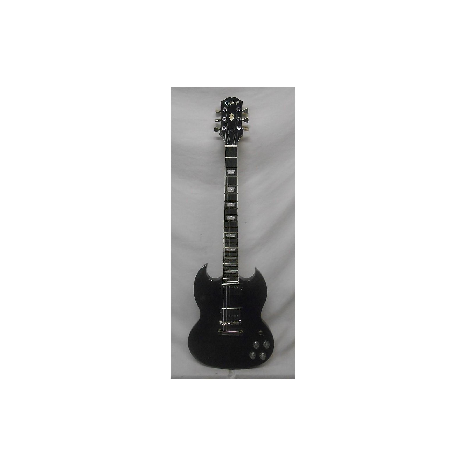 Used Epiphone SG Modern Solid Body Electric Guitar Black Musician's
