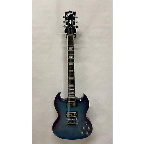 Gibson SG Modern Solid Body Electric Guitar Blueberry Fade