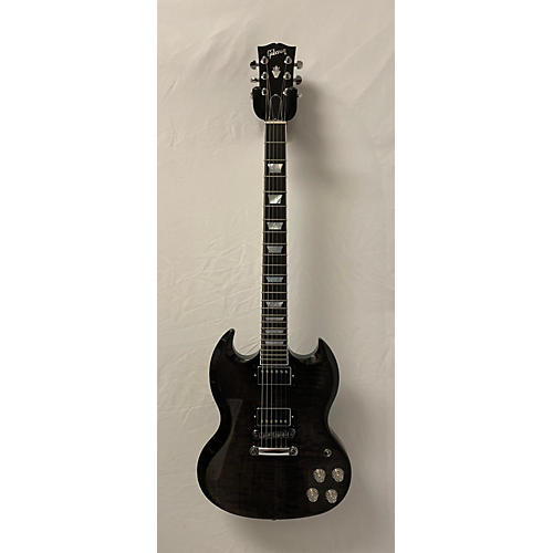 Gibson SG Modern Solid Body Electric Guitar Trans Black