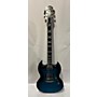 Used Epiphone SG Prophecy Custom GX Solid Body Electric Guitar Blue Burst