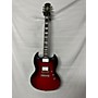 Used Epiphone SG Prophecy Solid Body Electric Guitar Red Tiger Aged Gloss