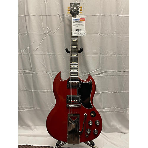 Gibson SG STANDARD 61' VIBROLA Solid Body Electric Guitar Heritage Cherry