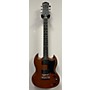 Used Epiphone SG Solid Body Electric Guitar Walnut