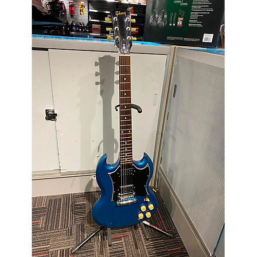 Gibson SG Solid Body Electric Guitar Blue