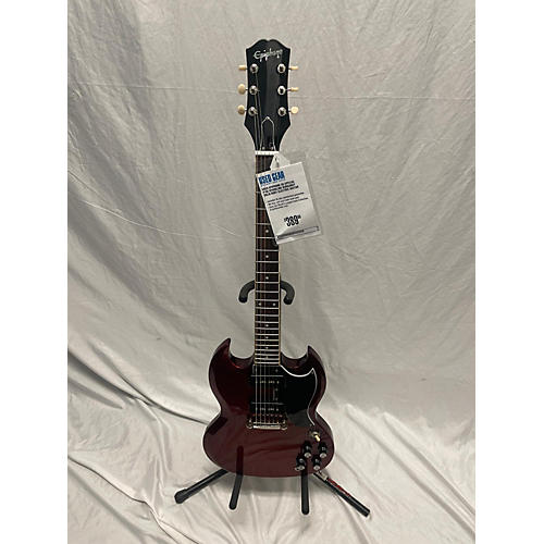 Epiphone SG Special P-90 Solid Body Electric Guitar Sparkling Burgundy