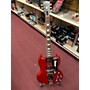 Used Gibson SG Standard '61 Faded Maestro Vibrola Solid Body Electric Guitar Red