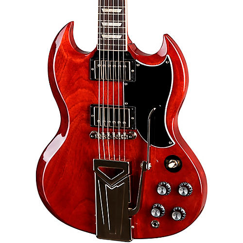 Gibson SG Standard '61 Sideways Vibrola Electric Guitar Condition 1 - Mint Vintage Cherry