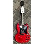 Used Gibson SG Standard Dark Solid Body Electric Guitar Red