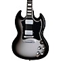 Open-Box Gibson SG Standard Ebony Limited-Edition Electric Guitar Condition 2 - Blemished Silver Burst 197881318260