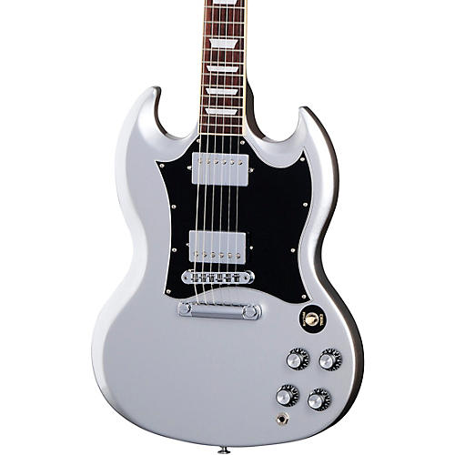 Gibson SG Standard Electric Guitar Silver Mist