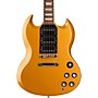Gibson Custom SG Standard Fat Neck 3-Pickup Electric Guitar Double Gold 095702