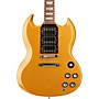 Gibson Custom SG Standard Fat Neck 3-Pickup Electric Guitar Double Gold 095932