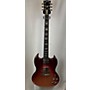 Used Gibson SG Standard HP Solid Body Electric Guitar Red  Fade