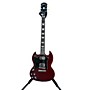 Used Epiphone SG Standard Left Handed Electric Guitar Cherry