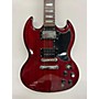 Used Epiphone SG Standard Solid Body Electric Guitar Red