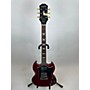 Used Epiphone SG Standard Solid Body Electric Guitar Cherry