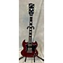 Used Gibson SG Standard Solid Body Electric Guitar Wine Red