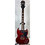 Used Epiphone SG Standard Solid Body Electric Guitar Wine Red