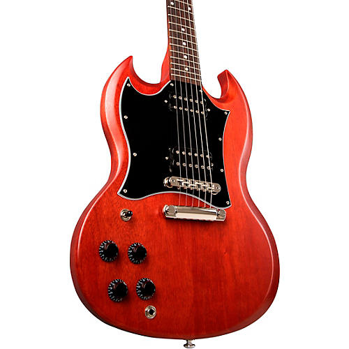 slecht humeur hoofdpijn geïrriteerd raken Gibson SG Tribute Left-Handed Electric Guitar Vintage Cherry Satin |  Musician's Friend