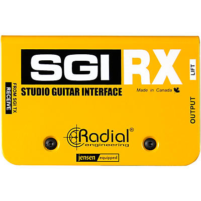 Radial Engineering SGI RX Instrument Line Driver System Receive