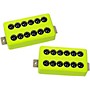 Seymour Duncan SH-8 Invader Humbucker Pickup Set - Black Toxic Yellow