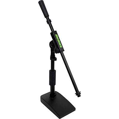 Shure SH-DESKTOP2 Compact Low-Profile Desktop Mic Stand With Single-Section Boom