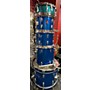 Used Premier SHELL PACK Drum Kit Blue