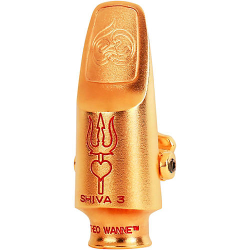 SHIVA 3 Gold Soprano Saxophone Mouthpiece
