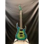 Used B.C. Rich SHREDZILLA EXTREME EXOTIC Solid Body Electric Guitar Cyan Blue