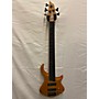 Used Warrior SIGNATURE DRAN MICHAEL FRETLESS Electric Bass Guitar QUILTED NATURAL
