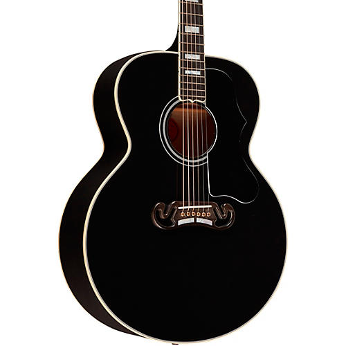 Gibson SJ-200 Custom Acoustic-Electric Guitar Condition 2 - Blemished Ebony 197881140366