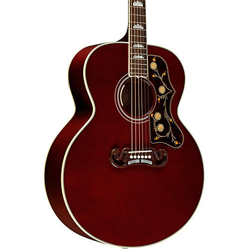 Gibson SJ-200 Standard Acoustic-Electric Guitar Wine Red