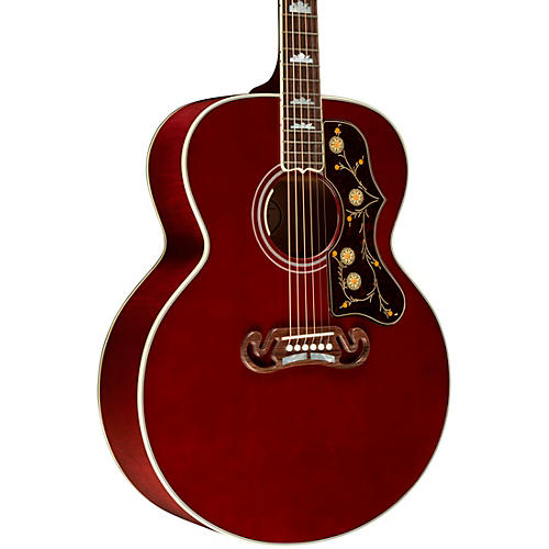 Gibson SJ-200 Standard Acoustic-Electric Guitar Wine Red