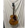 Used Gibson SJ200 Studio Super Jumbo Acoustic Electric Guitar Natural