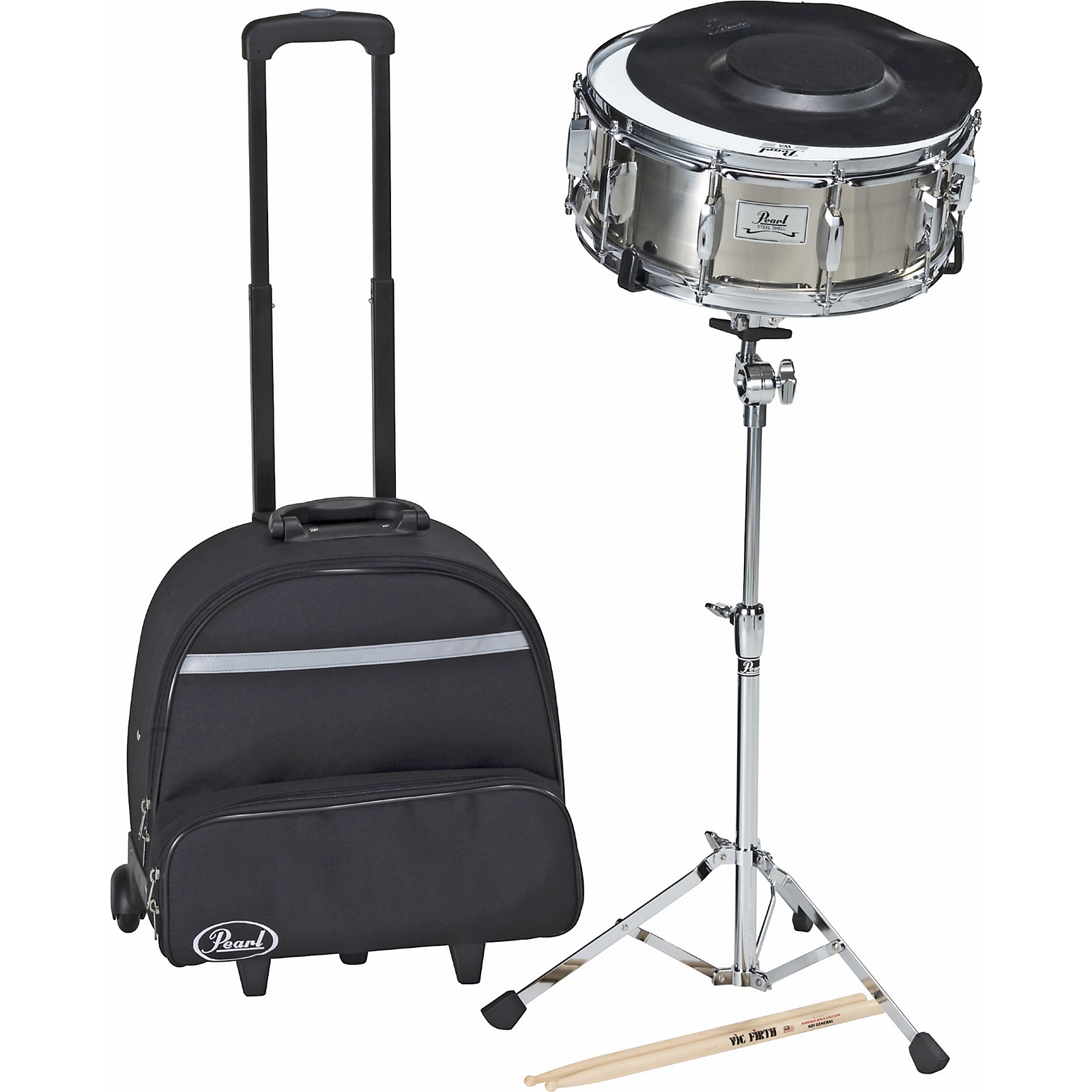 Pearl SK-800CH Snare Drum Kit with Rolling Cart | Musician's Friend