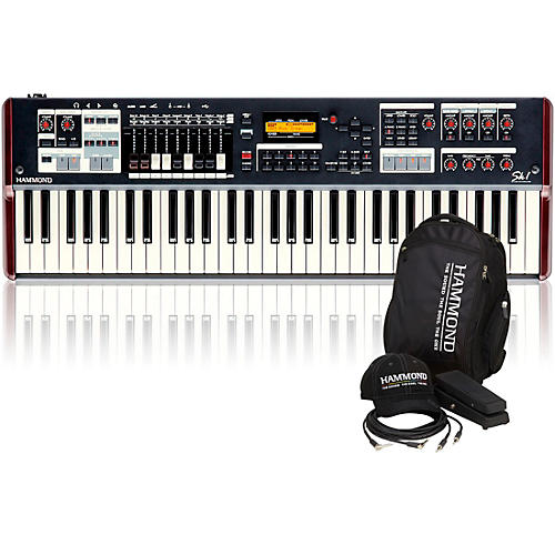 SK1 61-Key Digital Stage Keyboard and Organ with Keyboard Accessory Pack