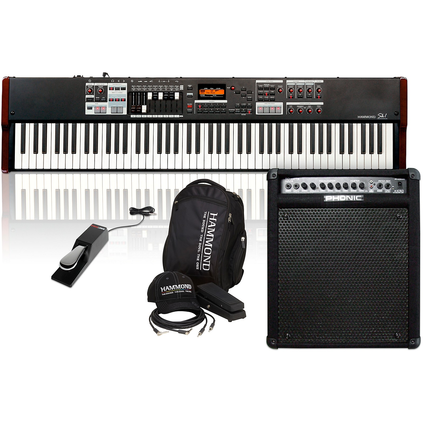 Hammond SK188 88Key Digital Stage Keyboard and Organ with Keyboard