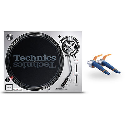 Technics SL-1200MK7S Direct-Drive Professional DJ Turntable Pair with Ortofon Concorde DJ Cartridge Twin Pack