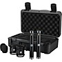 Sterling Audio SL230MP Matched Pair Medium-Diaphragm Condenser Microphones With Shockmounts, Windscreens and Carry Case Matte Black