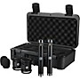 Sterling Audio SL230MP Matched Pair, Medium Diaphragm Condenser Microphones with Shockmounts, Windscreens, and Carry Case Matte Black