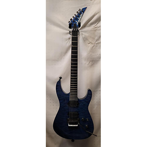 Jackson SL2Q Pro Series Soloist Solid Body Electric Guitar Trans Blue