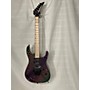 Used Jackson SL3M Solid Body Electric Guitar Rainbow Crackle