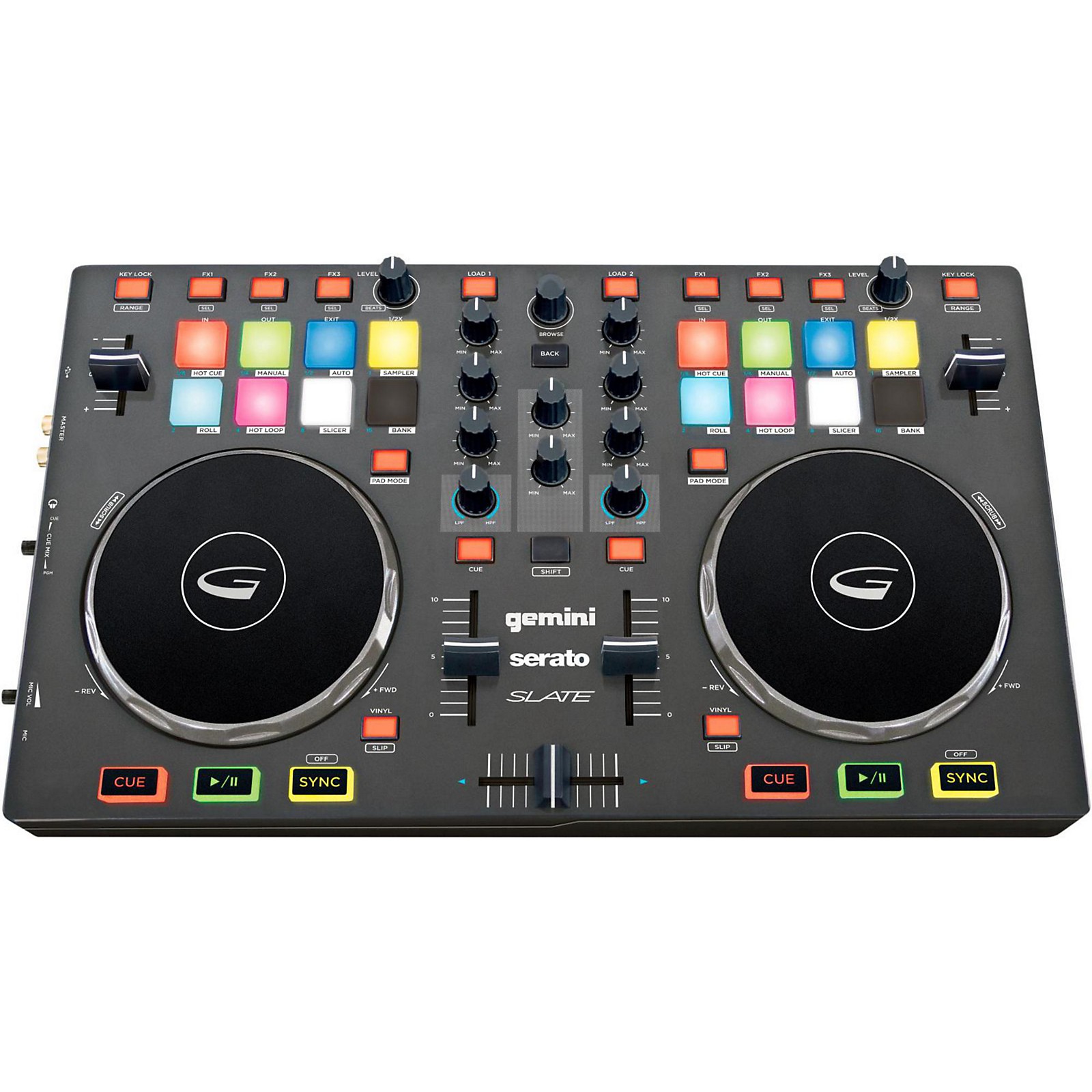 Gemini SLATE DJ Controller Musician's Friend