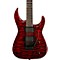 SLATXMGQ3-6 Soloist X Series Quilt Maple Top Electric Guitar Level 2 Transparent Red 888366061602