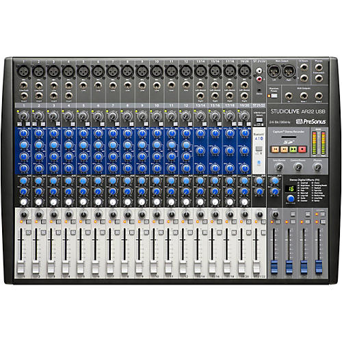 SLMAR22 Studiolive AR22 USB 22-Channel Hybrid Digital/Analog Mixer
