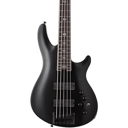 Schecter Guitar Research SLS Elite-5 Evil Twin 5-String Electric Bass Condition 2 - Blemished Satin Black 197881213152