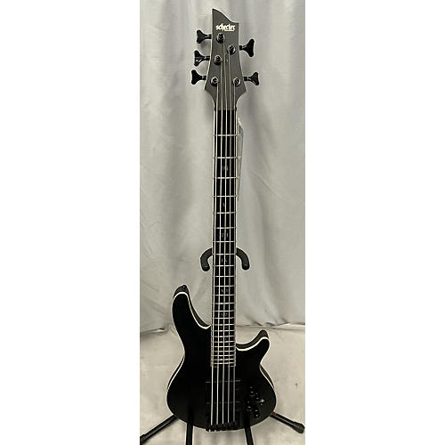 Schecter Guitar Research SLS Elite-5 Evil Twin Electric Bass Guitar Black