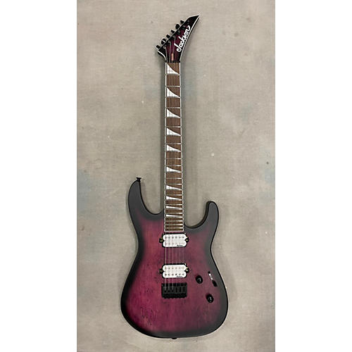 Jackson SLX Soloist Solid Body Electric Guitar purple burst