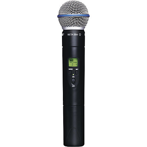 SLX2/Beta58 Wireless Handheld Transmitter Microphone